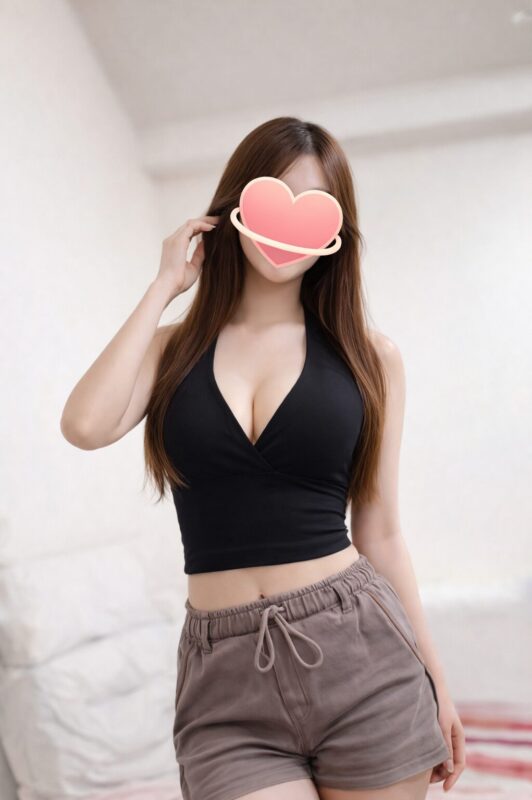 Chicas orientales encantadoras en Sants Montjuic